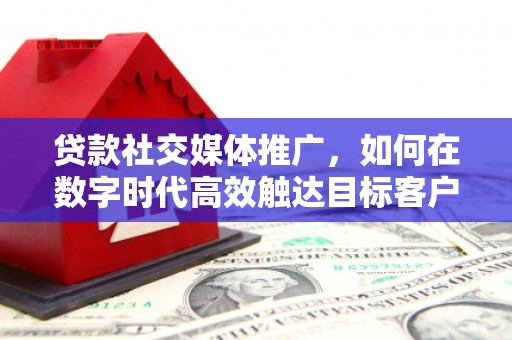 达坂城贷款社交媒体推广，如何在数字时代高效触达目标客户